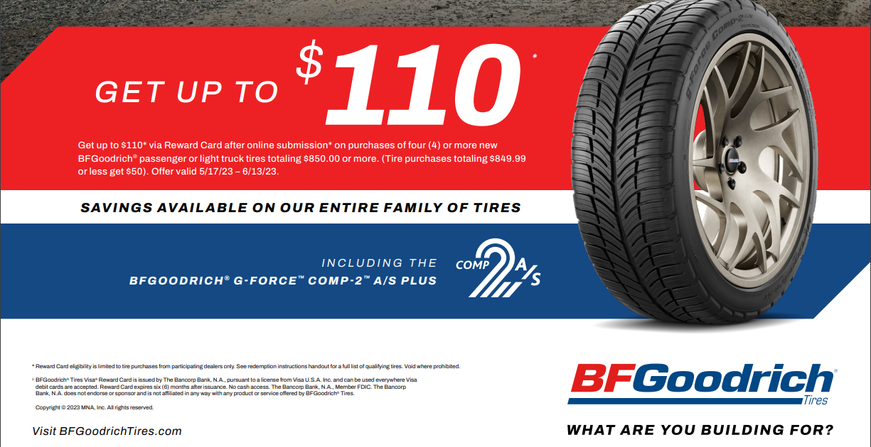 Rebates and Promotions in Lexington & Nicholasville, KY | S&S Tire