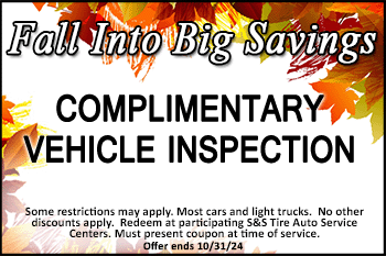 Complimentary Vehicle Inspection offer