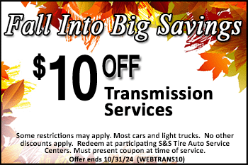 $10 off transmission service coupon