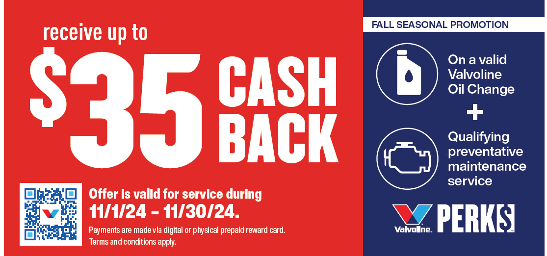 VALVOLINE Tire Rebate