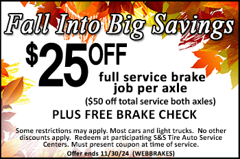 $25 off brake job coupon