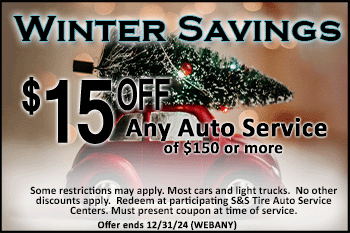 $15 off auto service coupon