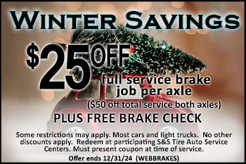 $25 off brake job coupon