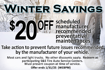 $20 off maintenance coupon