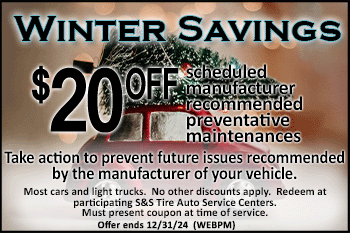 $20 off maintenance coupon