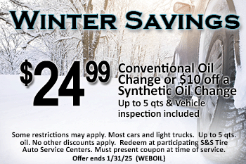 $24.99 conventional oil change coupon