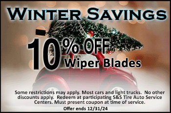 10% off wiper blades coupon